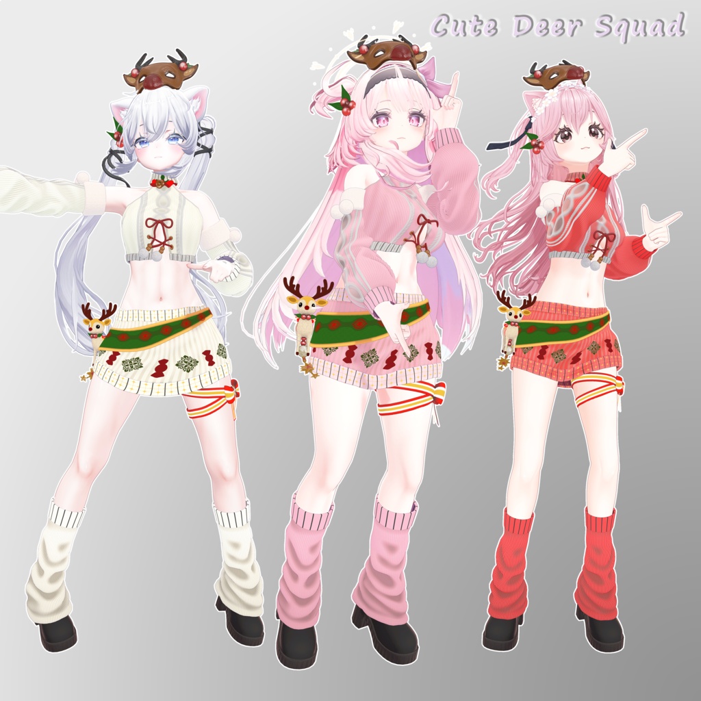 【18アバター対応】🦌Cute Deer Squad🦌 image