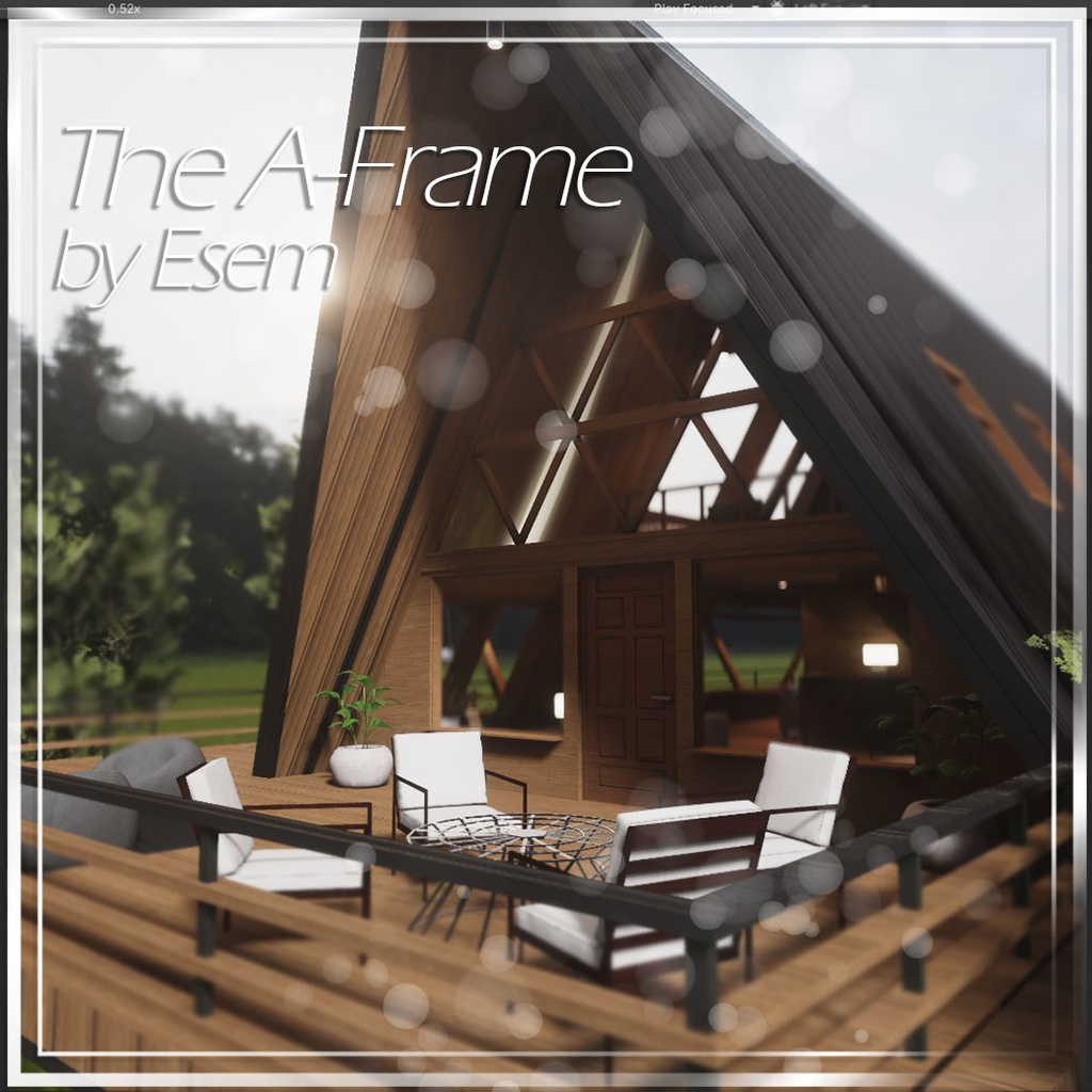 【VRC向けワールド想定】 A-Frame image