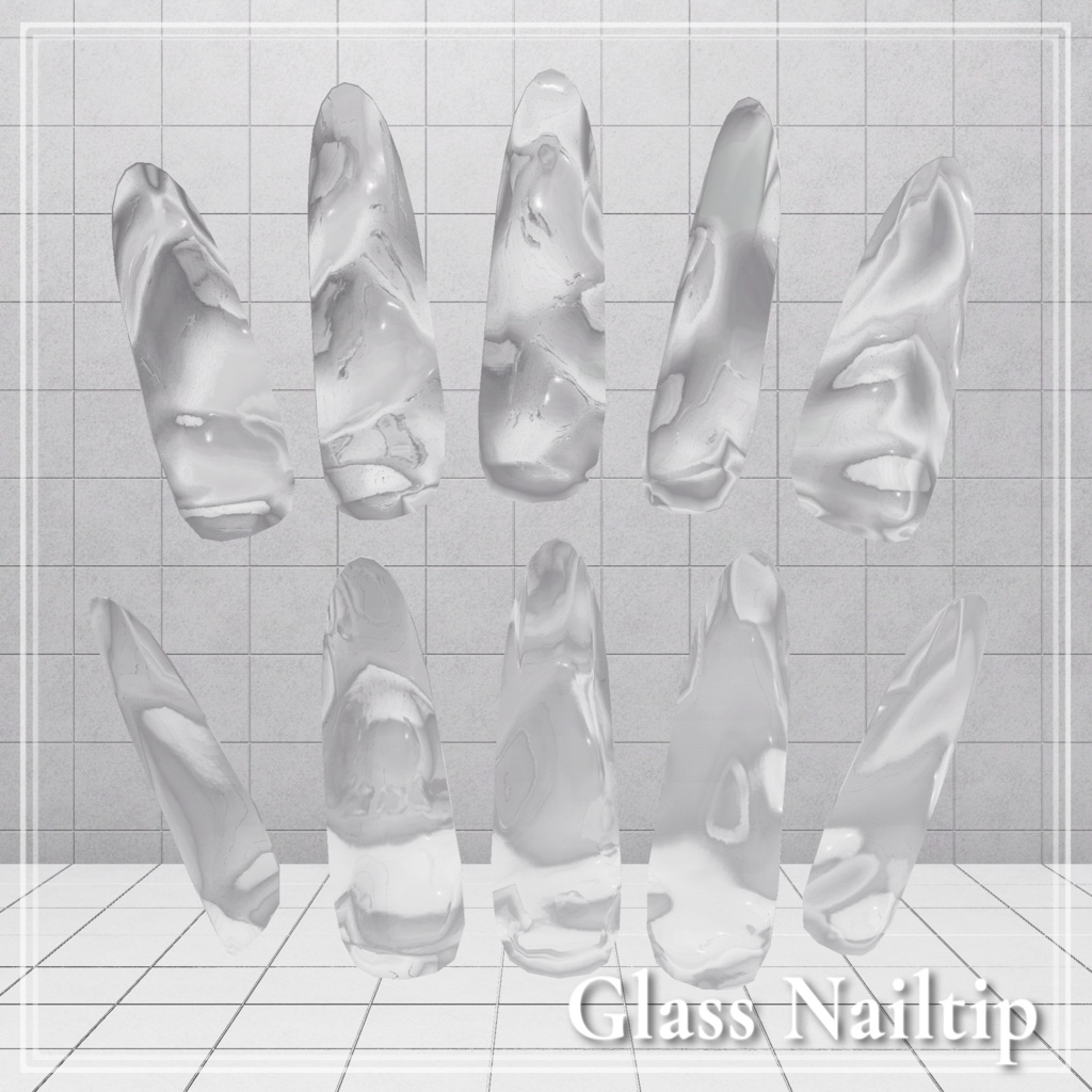 Glass nailtip image