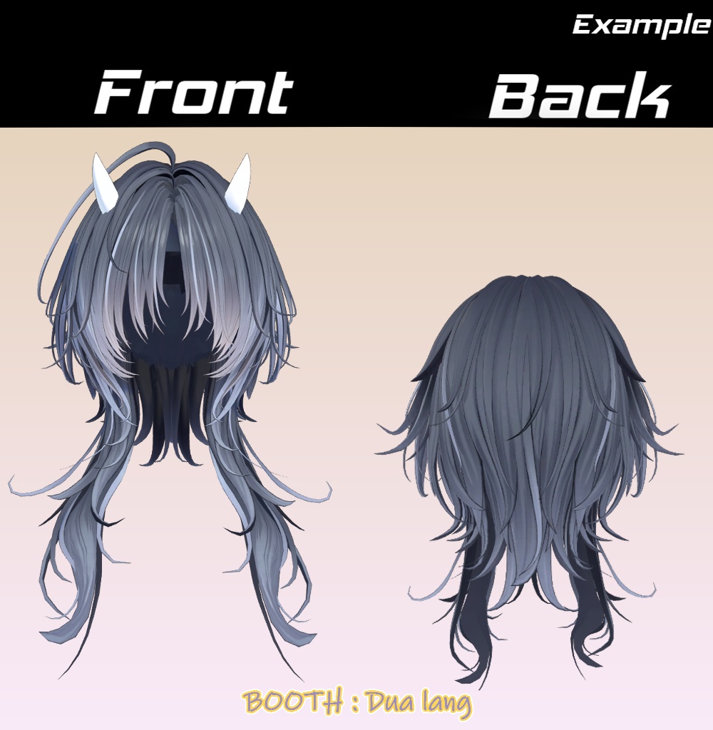 【まじ鬼ウルフ】Mask、Main color2Texture image