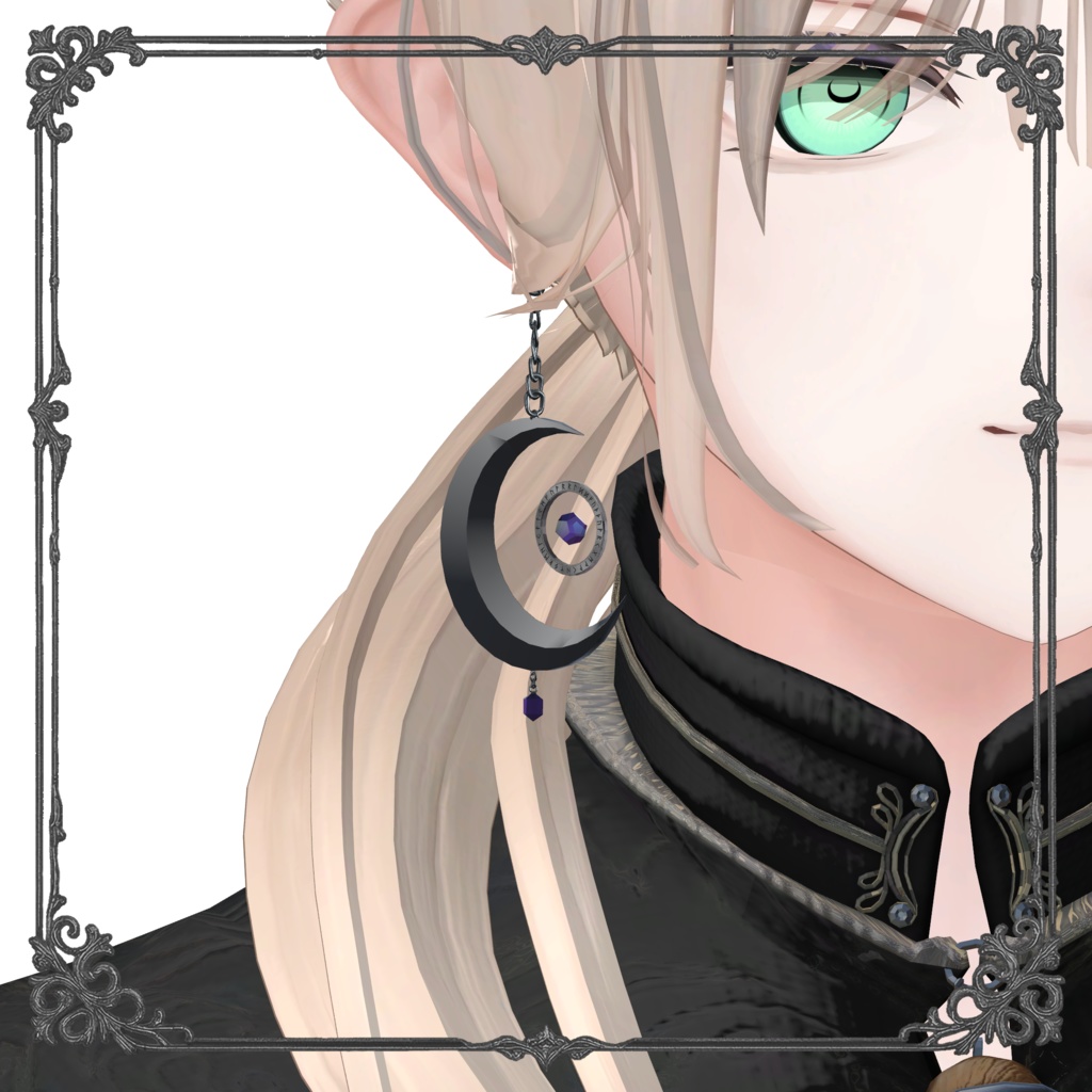 【Alué対応】天の双対ピアス - Celestial Duality Earrings -  image