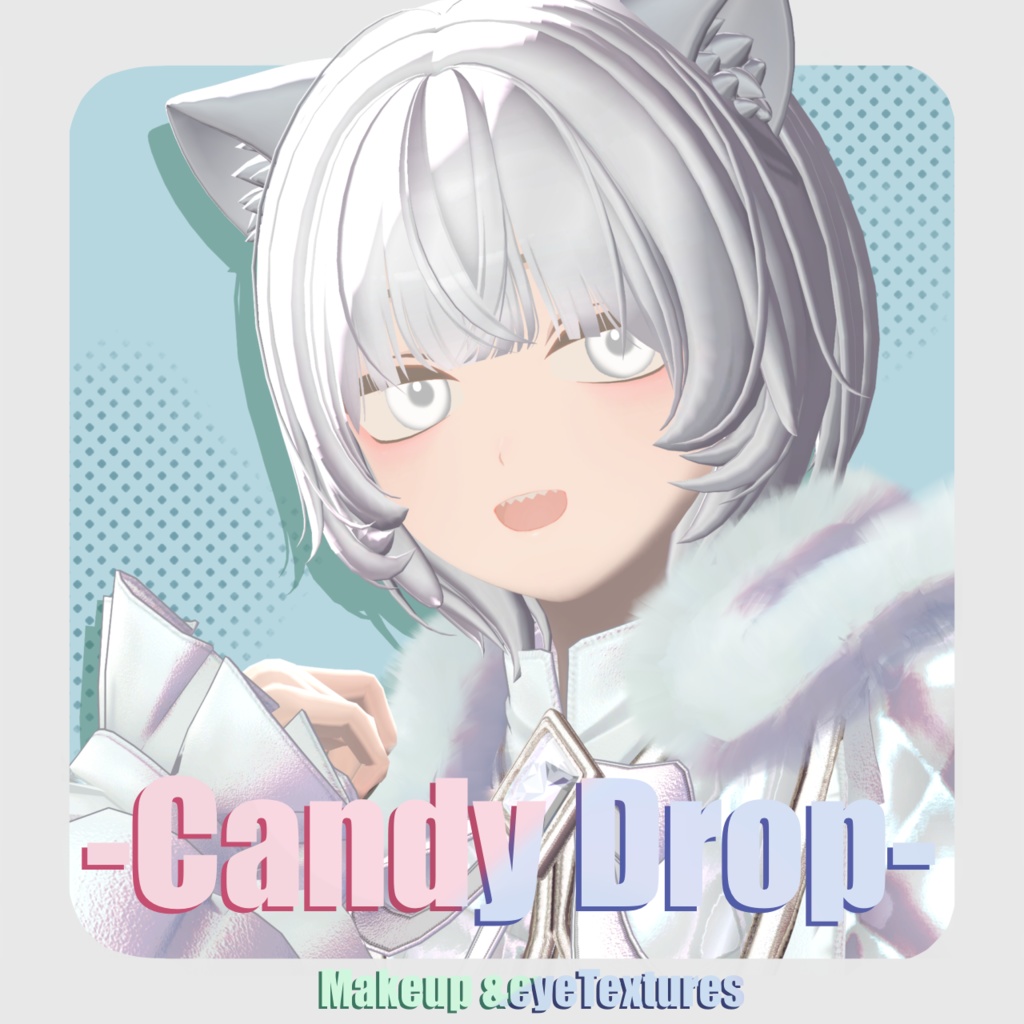 【kuuta対応】Makeup＆EyeTextures - Candy Drop image