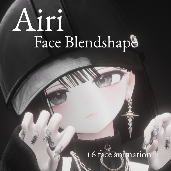 【愛莉-Airi】Face Blendshape + 6 Face Animation image