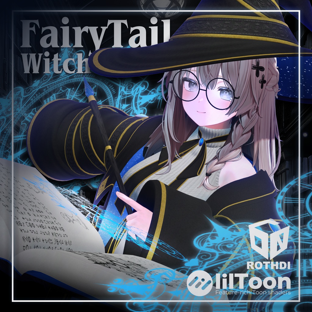 【VRChat】Fairy Tale Witch【4アバター対応】 image