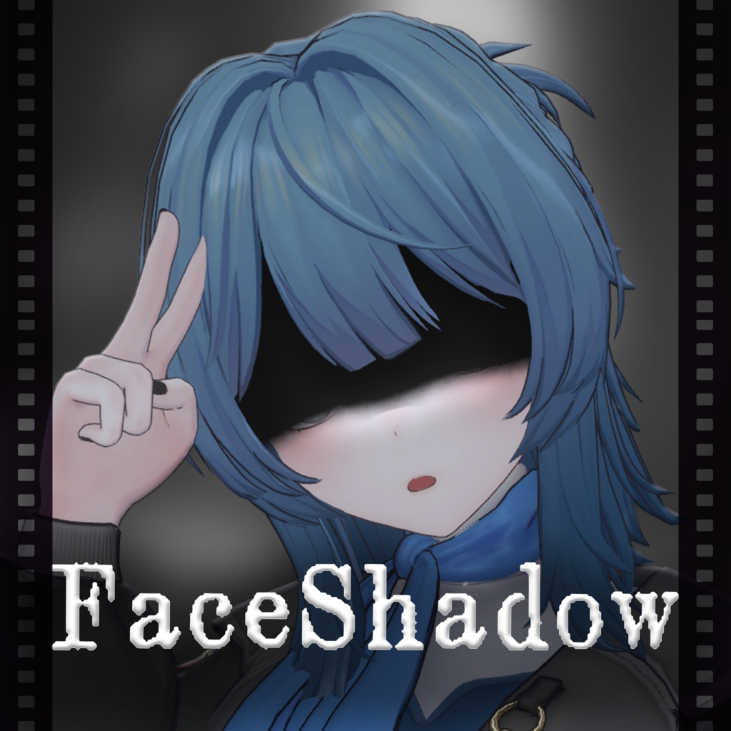 [VRC想定アクセサリー]FaceShadow image