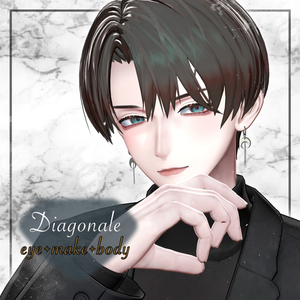 【夜邑 -Yomura-】Diagonale eye+make texture image