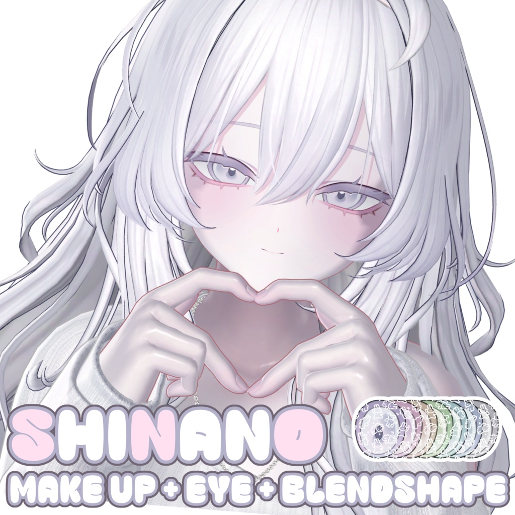 [Shinano しなの] MakeUp+Eye+Blendshapes image