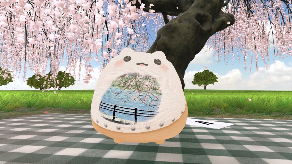 【無料】キャンバスはむtexture【FREE】 image