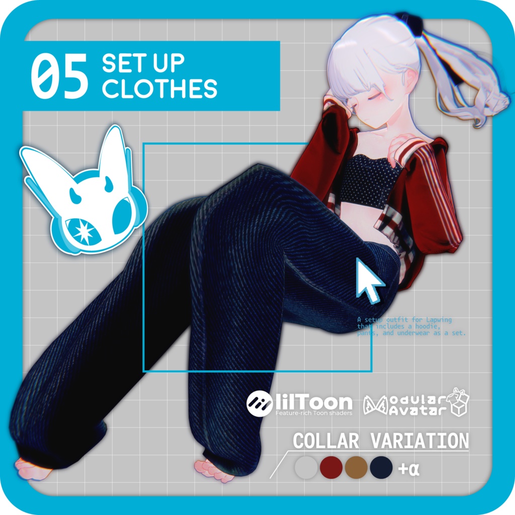 Set up clothes image
