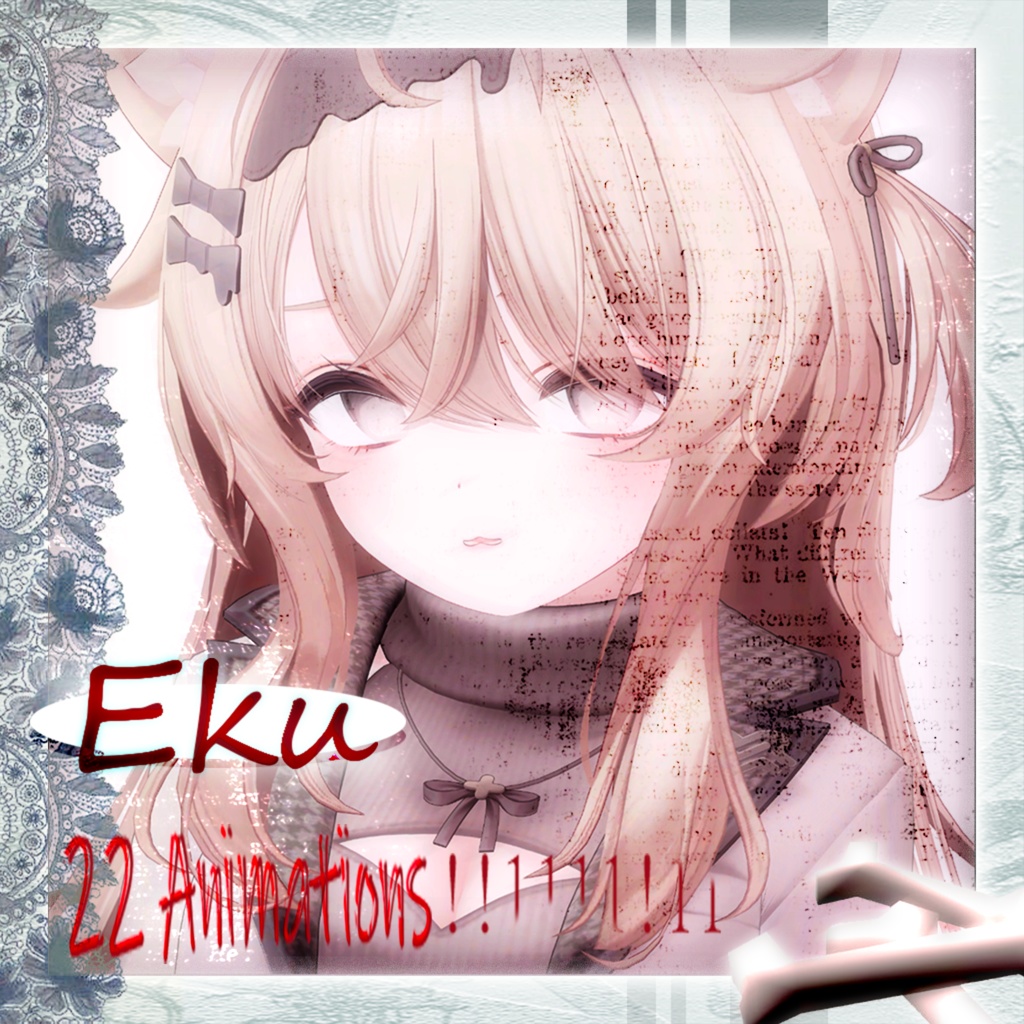 エク//表情セット22種 || Eku//22_Animations ☆。.:＊・゜ image