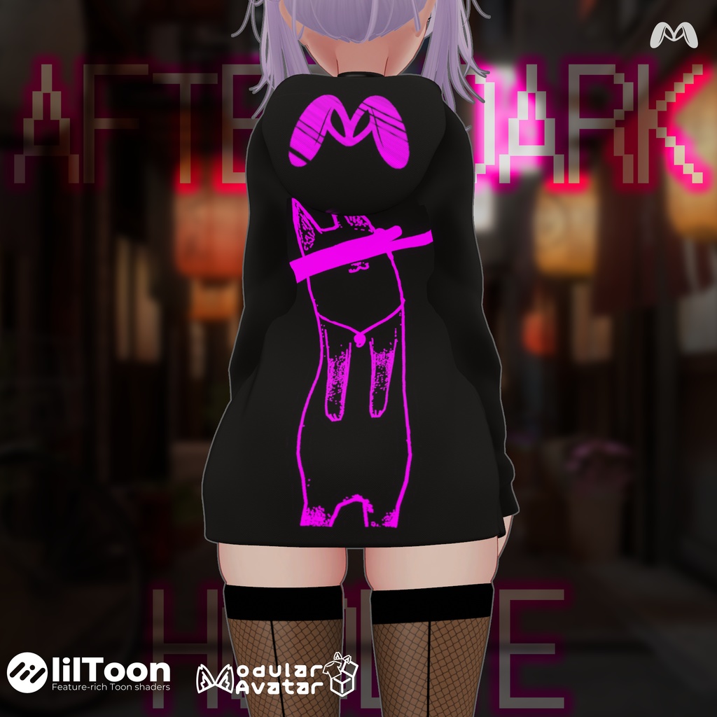 【☆FE☆】After Dark Hoodie【８アバター対応】 image
