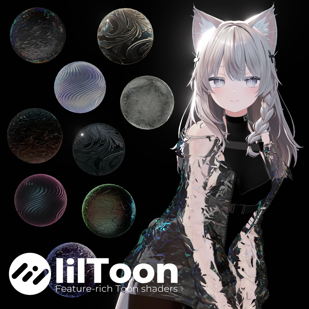 【リアル志向・全メッシュ対応】1st「硝子」マテリアル Liltoon　 image