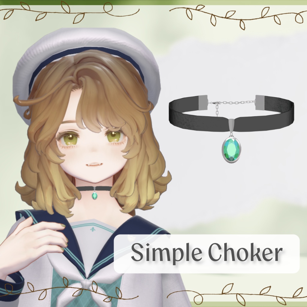 【集会参加特典】シンプルチョーカー/SimpleChoker【マリシア対応】 image