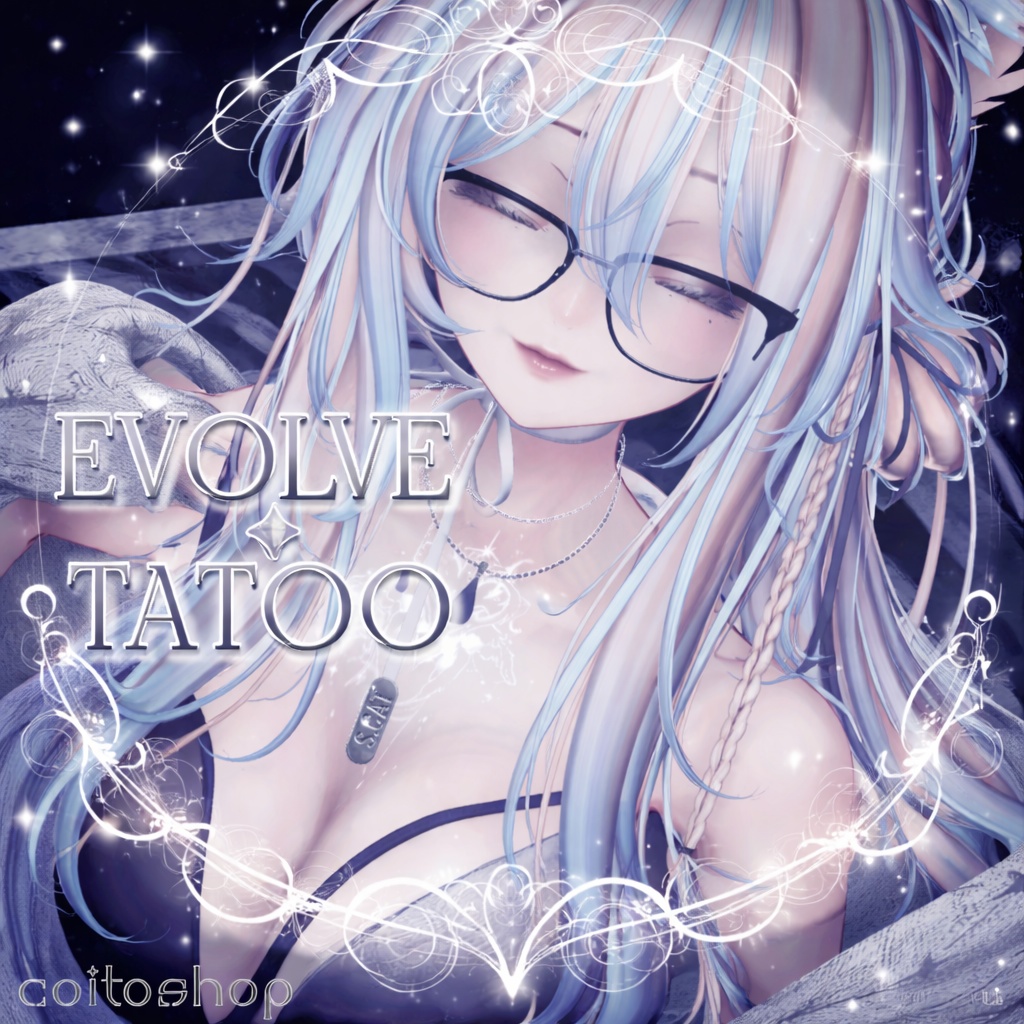 ⟡.·Evolve ⋮ Tatoo⟡.·【VRC想定】 image