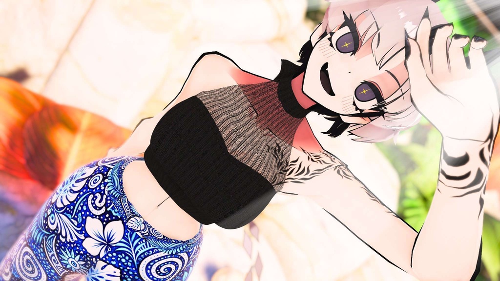 ！無料！🌺ALOHA🌺リゾート　スタイル🏖️【VRChat向け衣装モデル】 image
