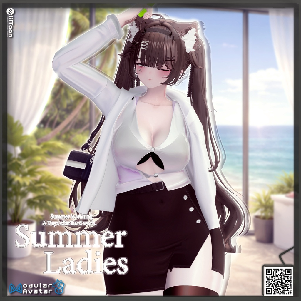 【PB -  Gimmick】｜𝗦𝘂𝗺𝗺𝗲𝗿 𝗟𝗮𝗱𝗶𝗲𝘀｜（7アバター対応）✨新作リリース！✨ image