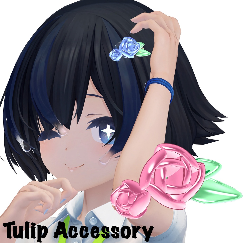 チューリップの髪飾り/Tulip Accessory image
