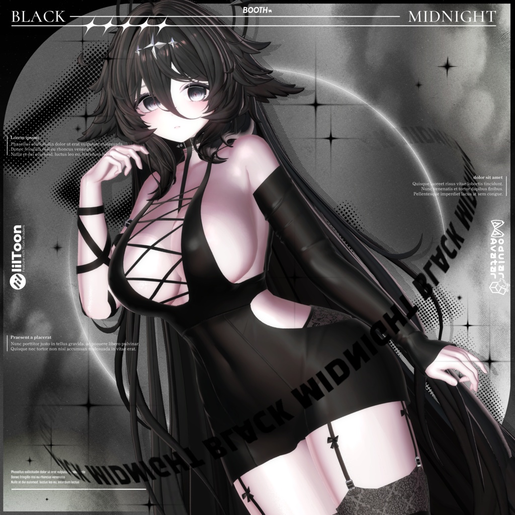 [4対応] ⯎❤ Black_Midnight ❤⯎ image