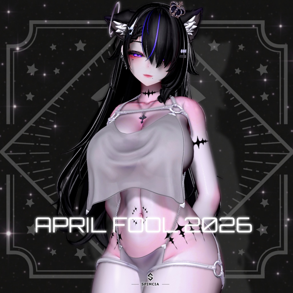 【エイプリルフール衣装】布面積の多い服 | 3Avatars image