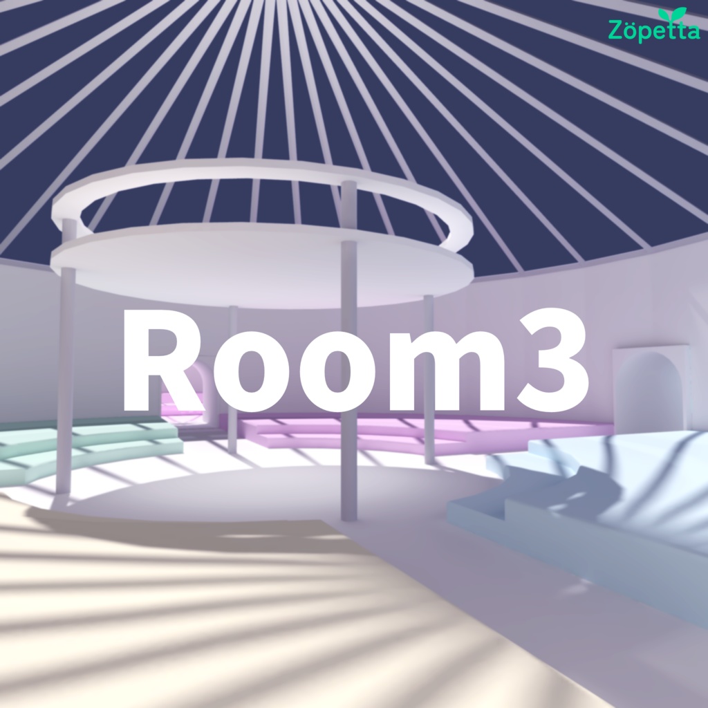 【無料】VRChat向けワールド「Room3」 image