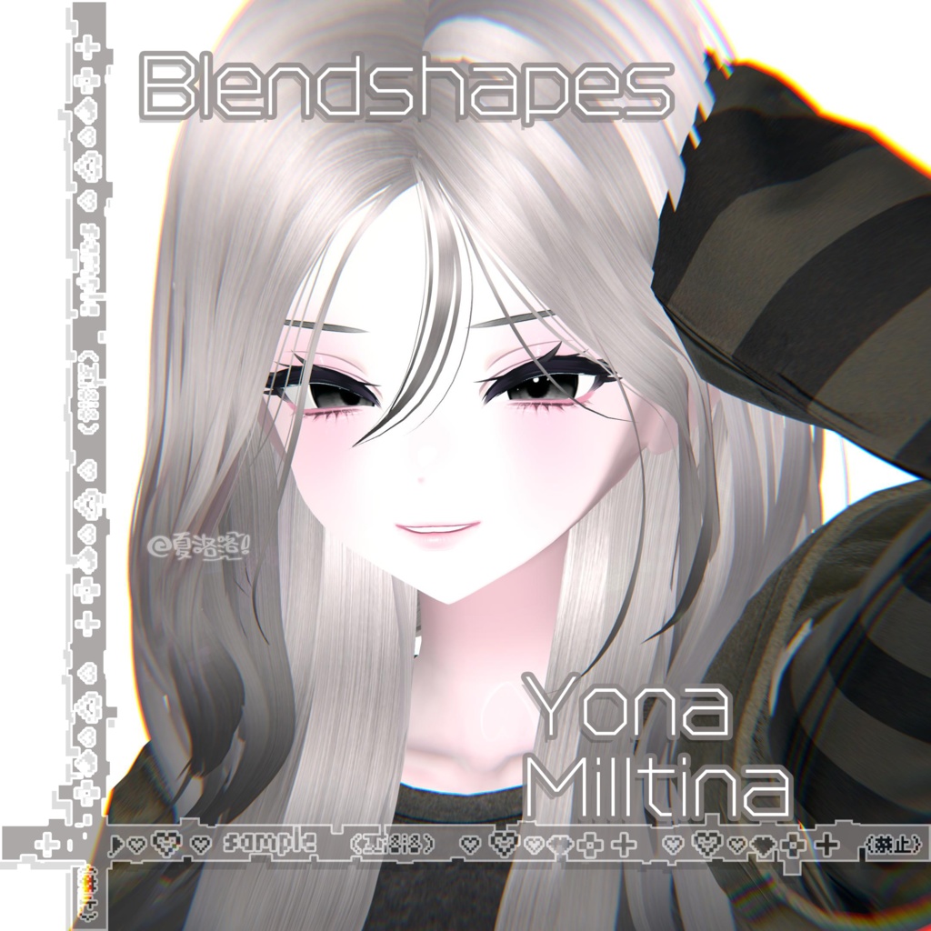 【ミルティナ-Milltina】🎬Yona🎬Face BlendShape Animation image
