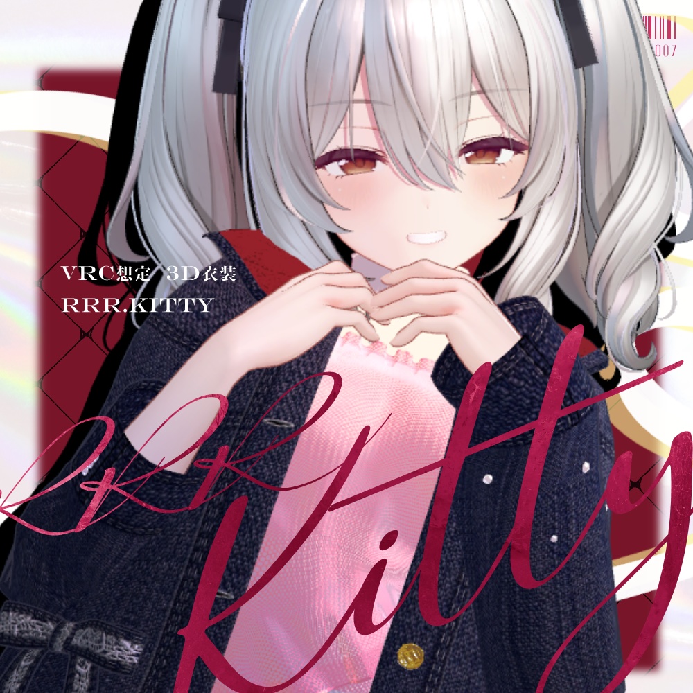 【5アバター対応】RRR.Kitty｜VRChat / PB対応  image