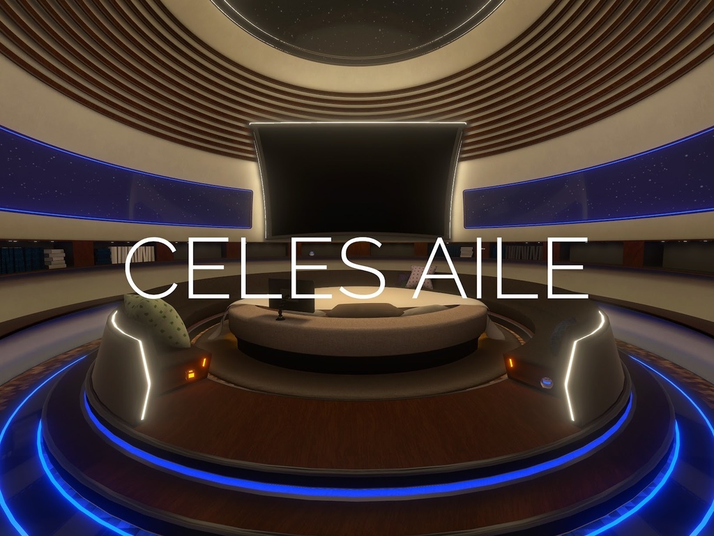 VRChat向けワールド「CelesAile-セレスエール-」V1.2 image