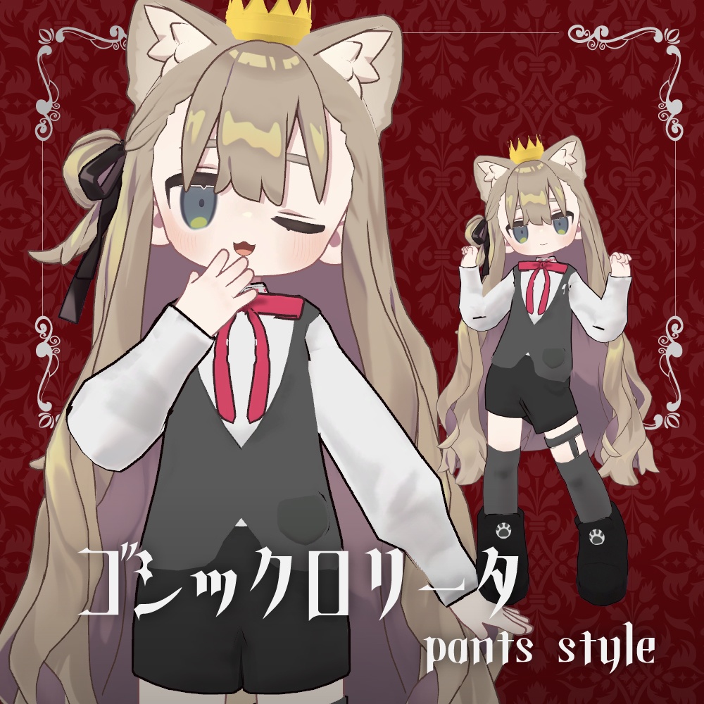 【キプフェル対応】ロリータゴシック pants style image