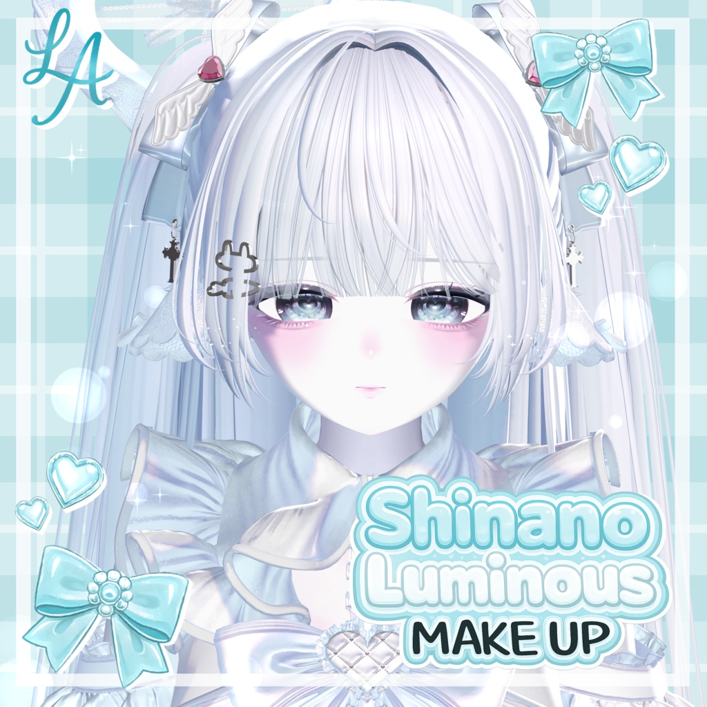【しなの / shinano】 Luminous - Eye Texture & Makeup+Blendshape image