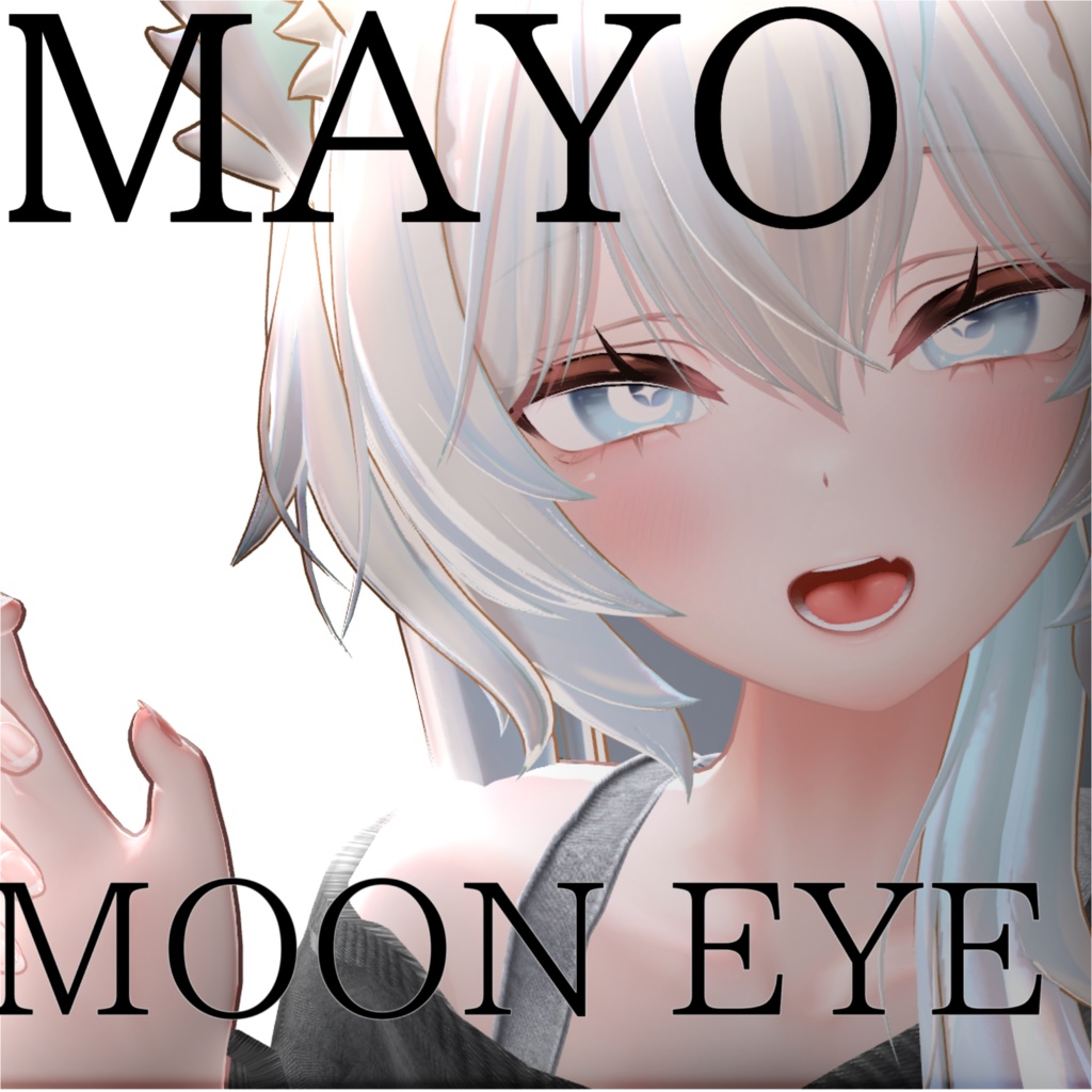 【9アバター対応】MOON EYE.  Eye texture 2collar image