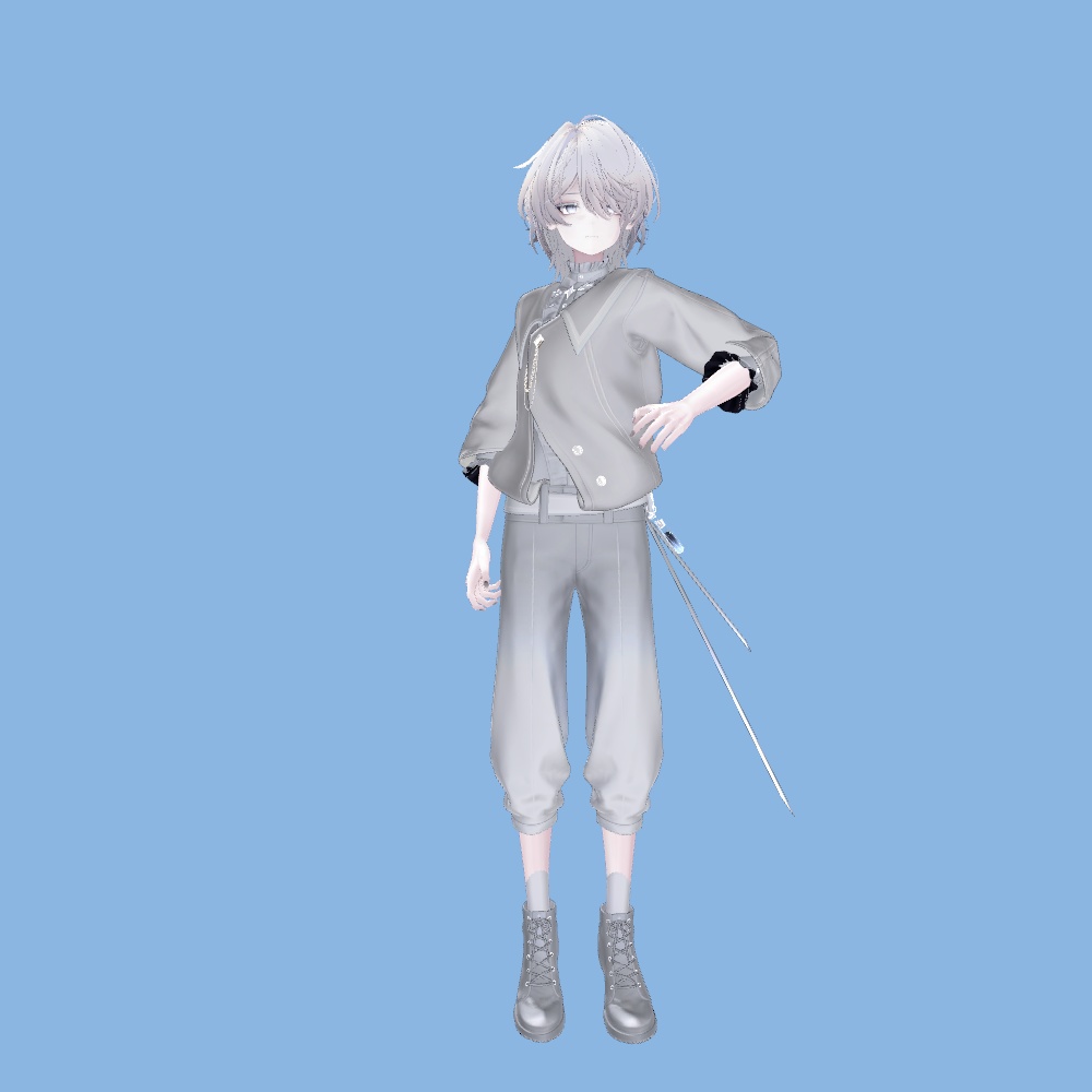 【無料】ポーズセット【雫峰】 image