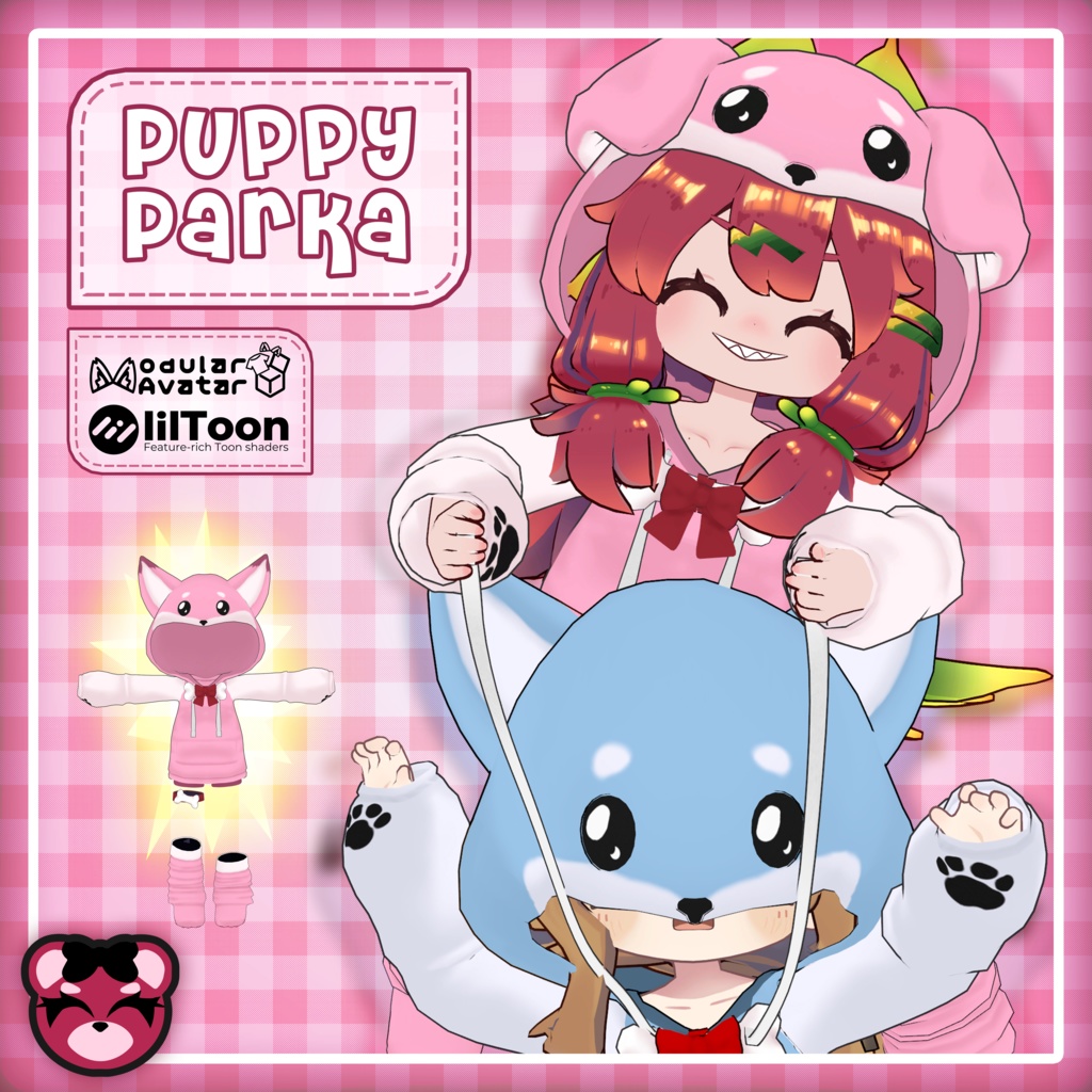 🎉SALE !🎉Puppy Parka 『10+ Avatar Support』 image