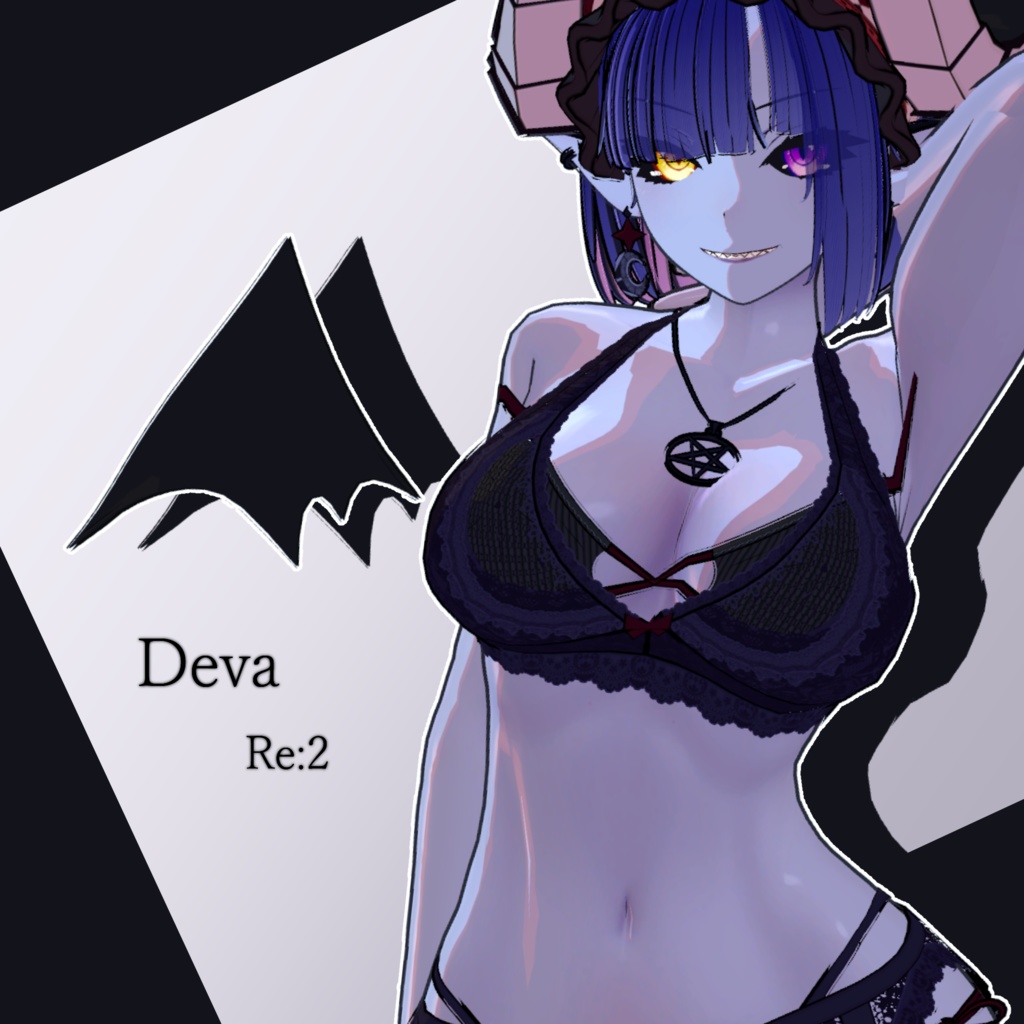 Deva_Re:2【VRC対応オリジナル3Dモデル】 image