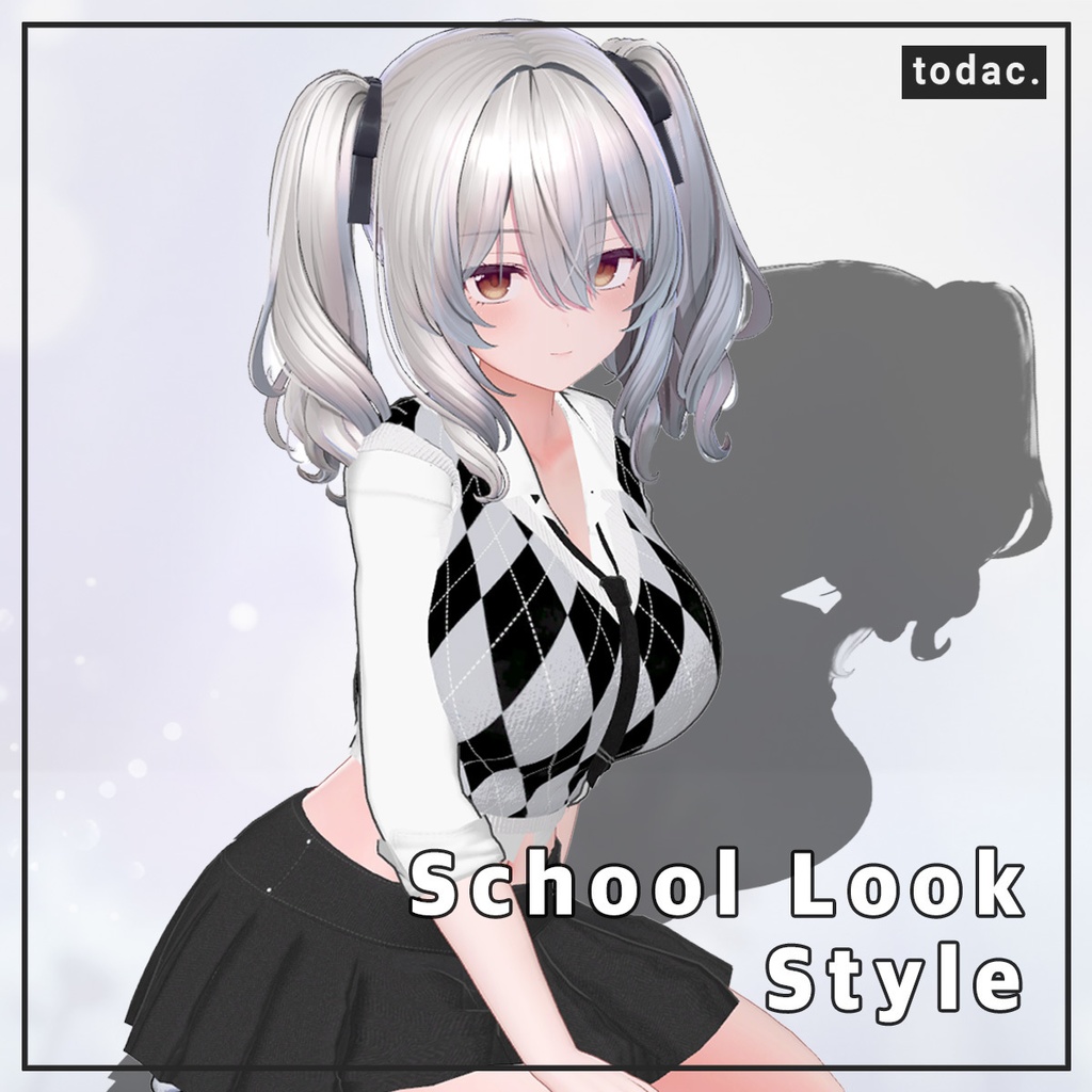 School look style / スクールルック【3D衣装】 image