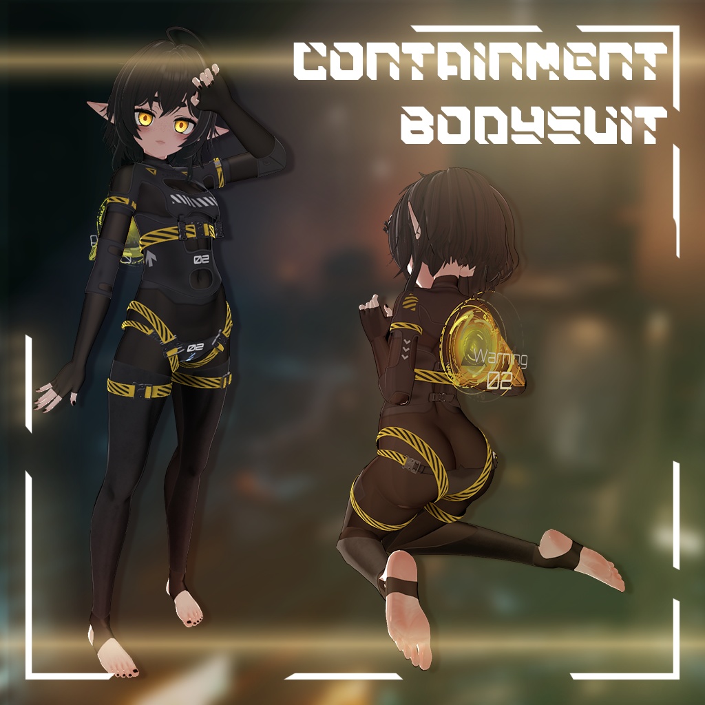 ❗⚠️  封じ込め用ハイテク  ボディスーツ　複数のアバター ⚠️❗|❗⚠️ Containment High-Tech-Bodysuit Multiple Avatars ⚠️❗ image