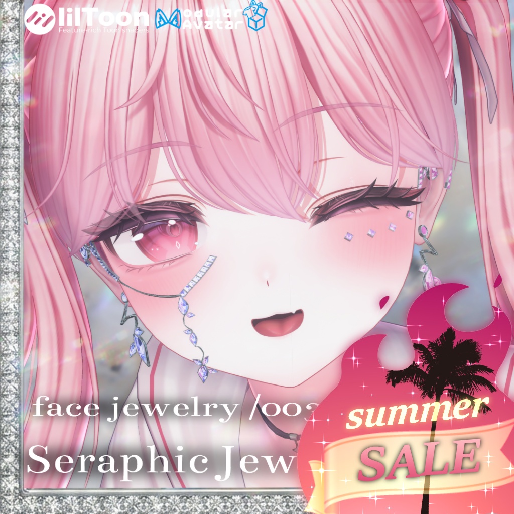 フェイスアクセサリー[ Seraphic Jewel ] Facejewelry 　 image