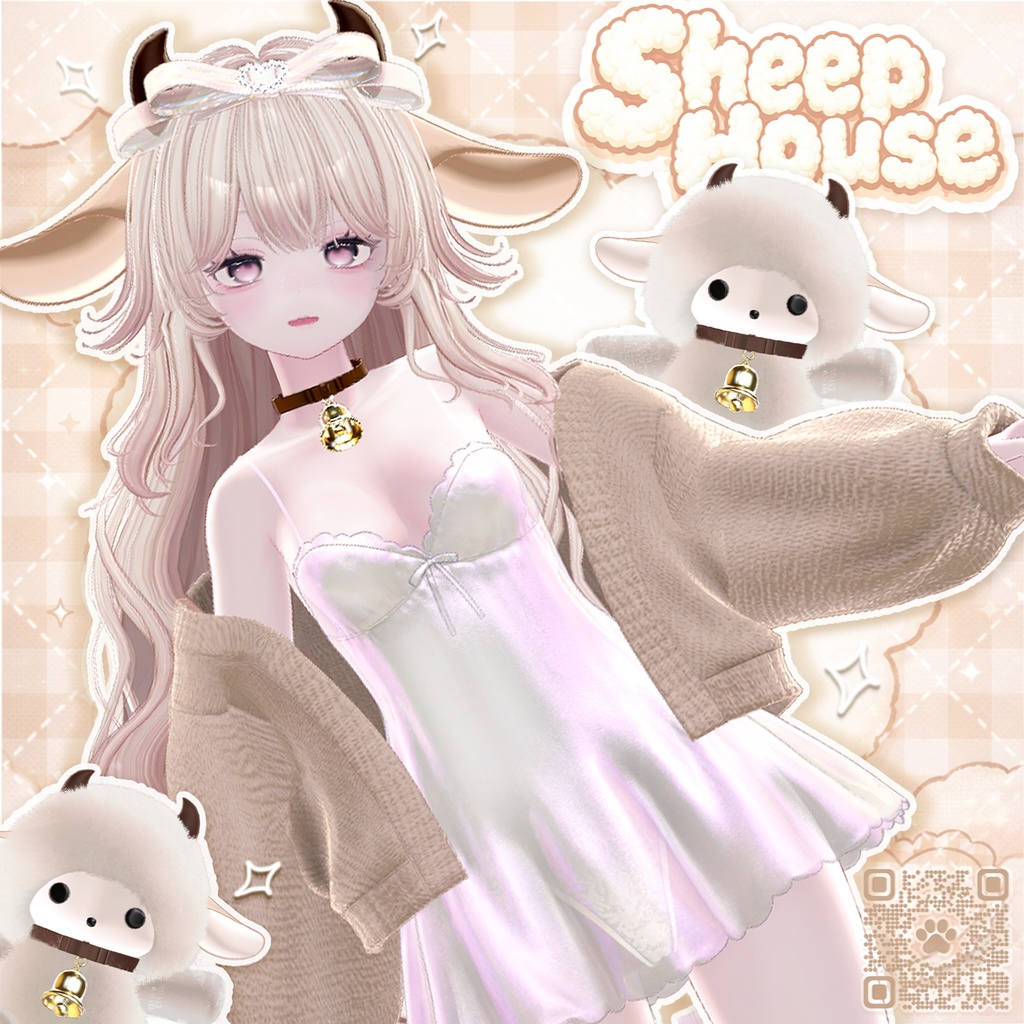 ✩.°🐑【Sheep House】🐑°.✩[23 Avatars] Misaki [Update] image