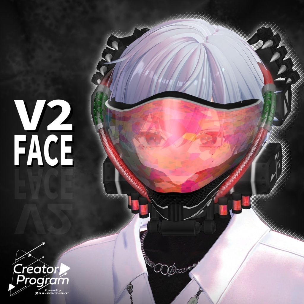 ギミック付きアバターアクセサリー『V2FACE』 - By relybird / CP43 image