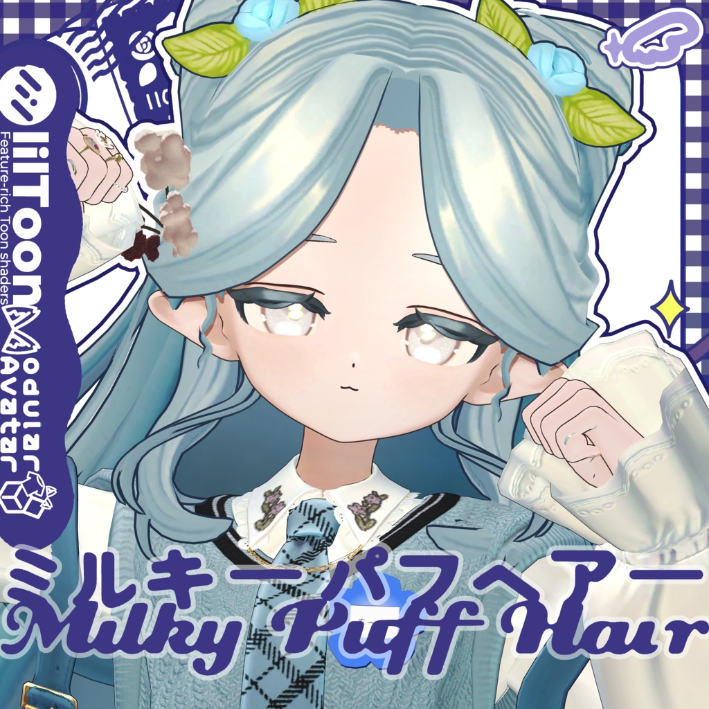 MilkyPuffHair ミルキーパフヘアー - フィユエ対応 / MA設定済み image