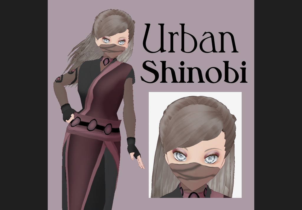 【VRoid】 Urban Shinobi 🥷✨ image