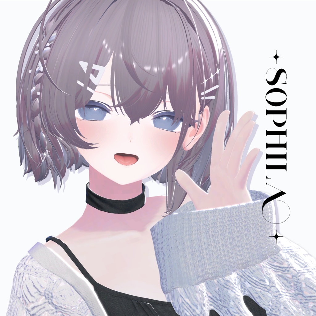 【VRchat】Sophia Hair image