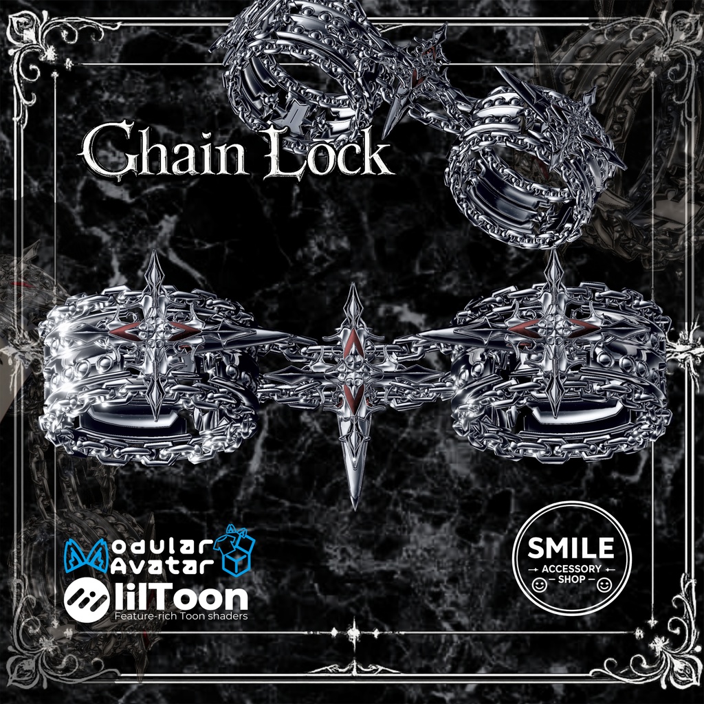 『Chain Lock』｜ブレスレット【26アバター対応/MA対応】 image
