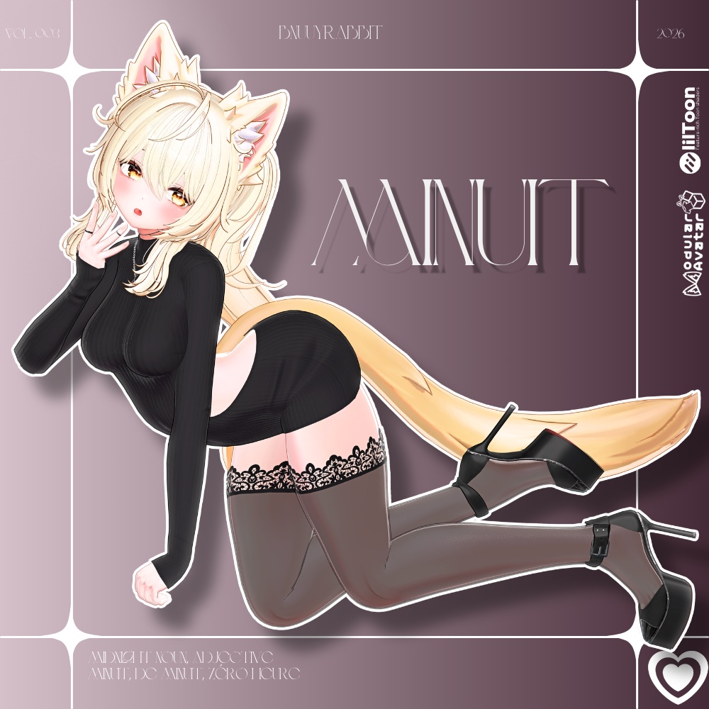 SALE! ✦ Minuit ✦ [bnuuy_003] [14 Avatars] image