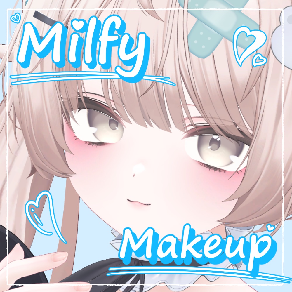 【Milfy用】ほわっとメイクテクスチャ【Makeup texture】 image
