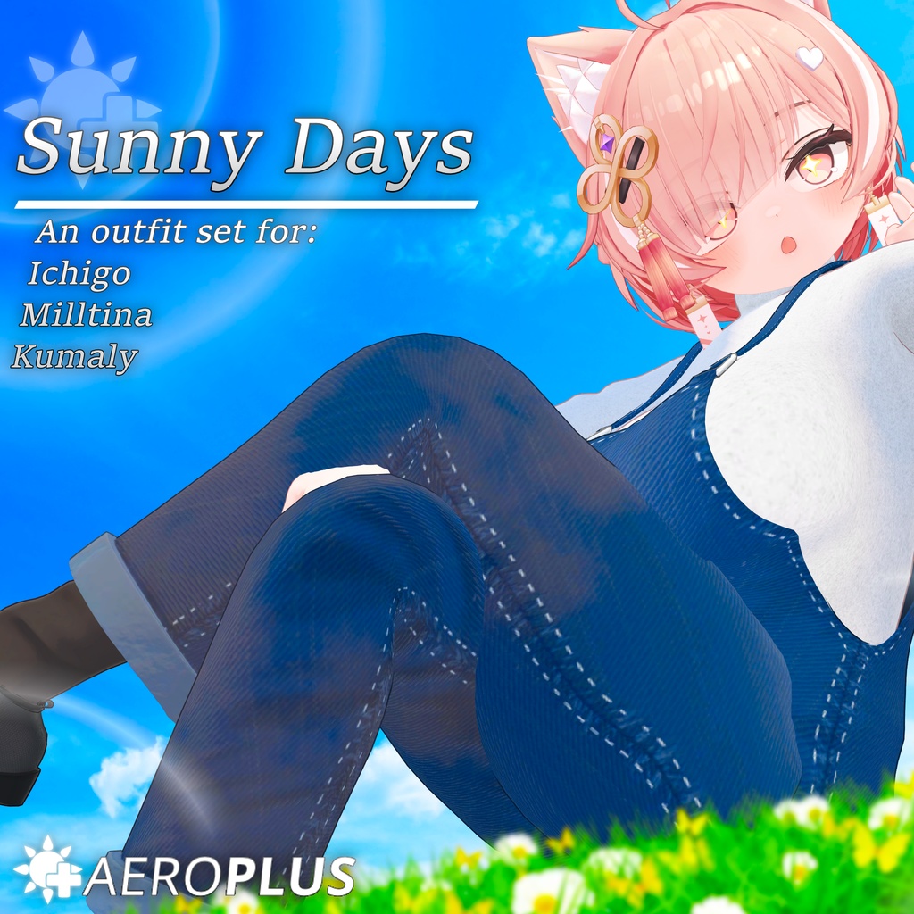 SUNNY DAYS - A VRChat Outfit for ICHIGO, KUMALY, MILLTINA image