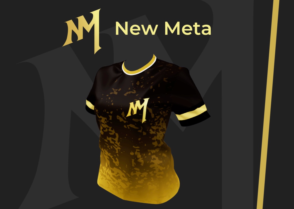 【複数アバター対応】Team New Meta - バーチャルユニフォーム2026【VRChat想定】 image
