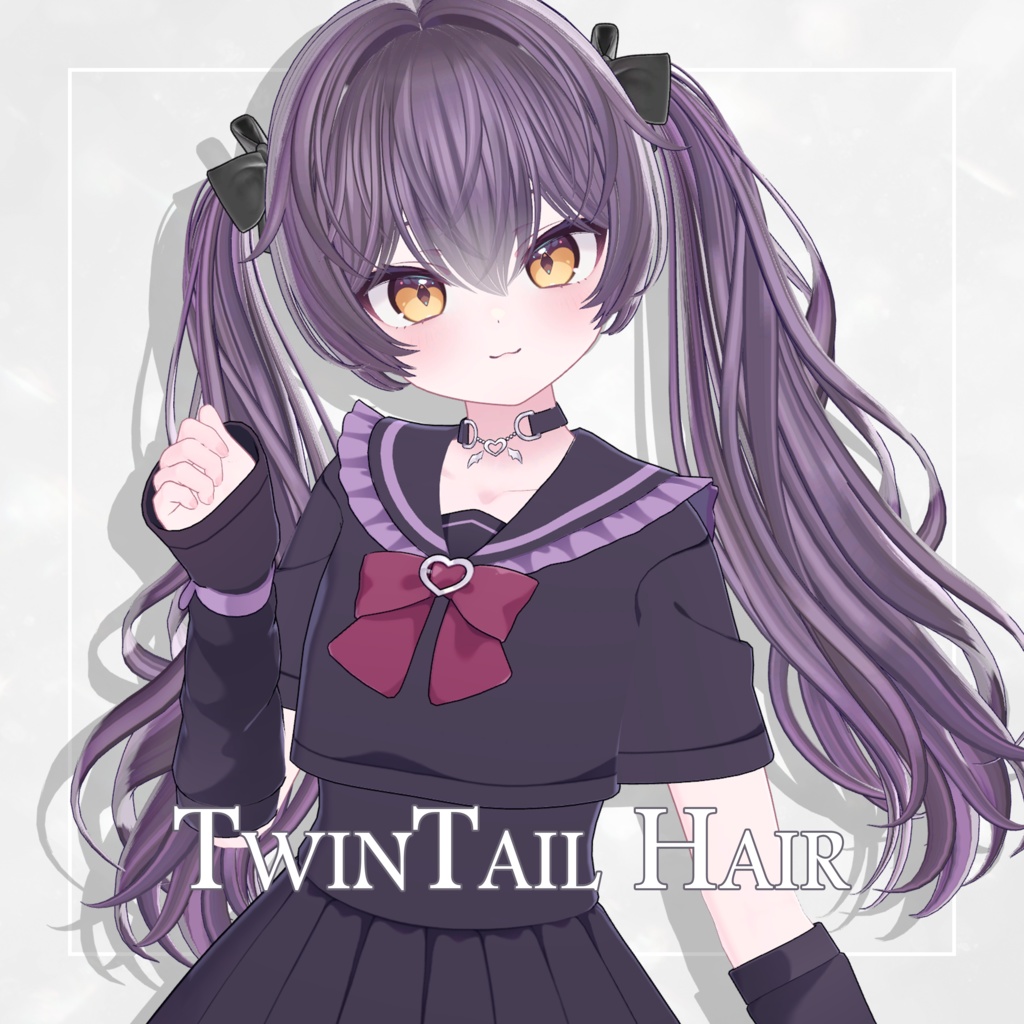 🎀SALE🎀[9 avatars] TwinTail Hair image