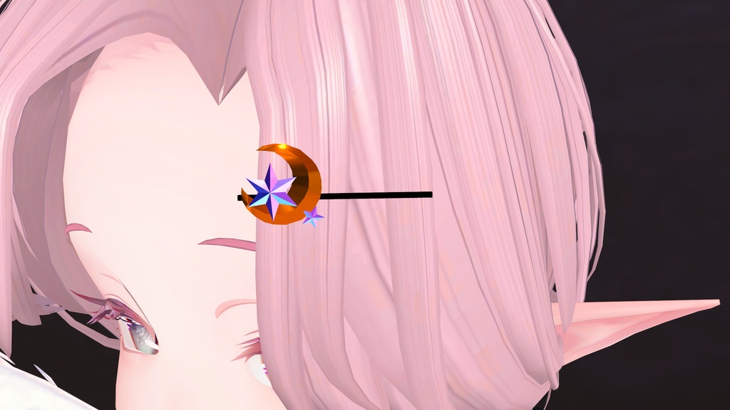 【無料】月涙のヘアピン image