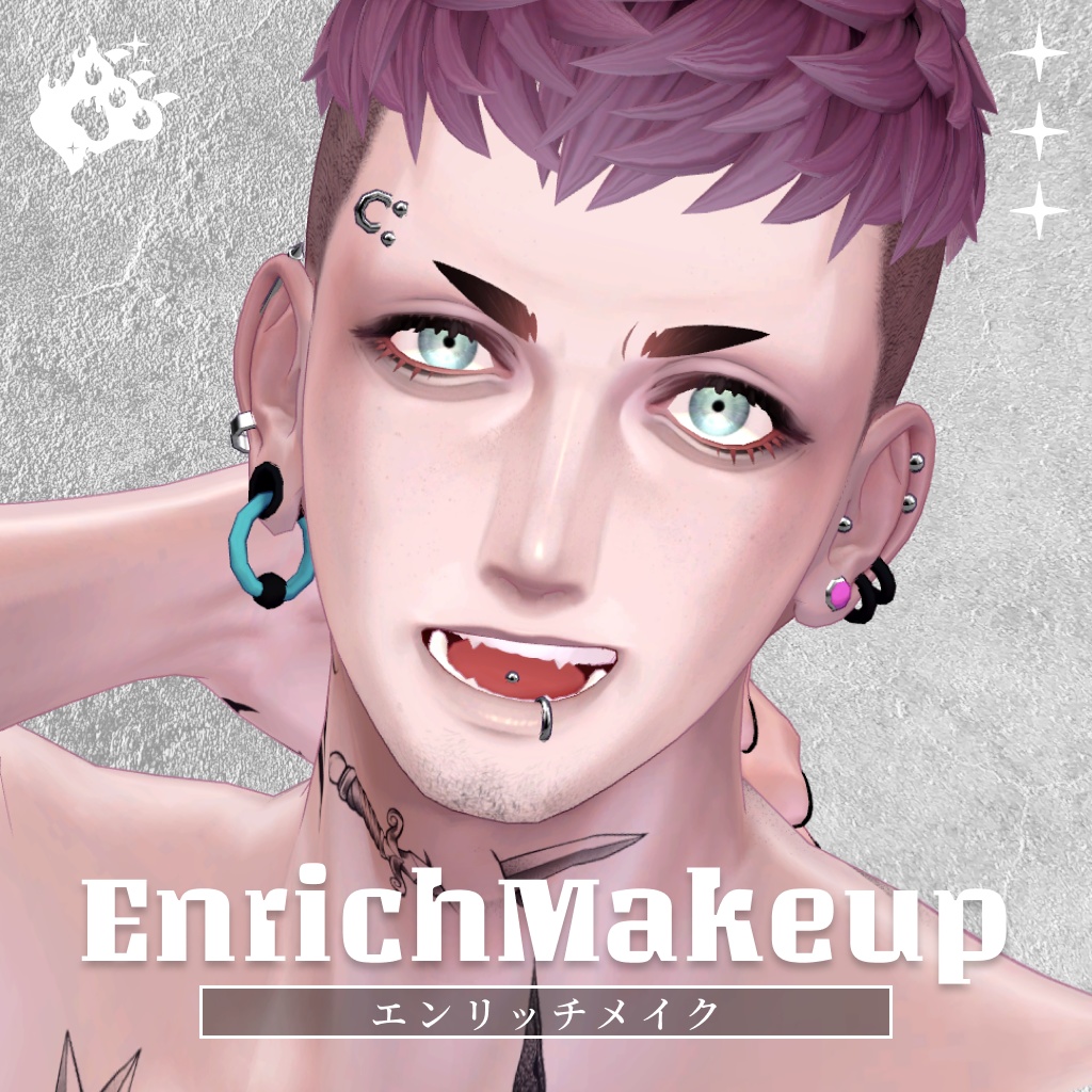【メイクテクスチャ】✦ エンリッチメイク ✦ 【Zev/ゼヴ 専用】 image
