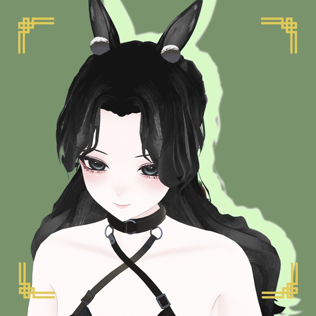 【VRChat】Horse Year´s Hair / 午年髪【しゅあん対応】 image